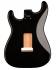 099-7103-706 Fender Deluxe Series Stratocaster Alder Guitar Body Black